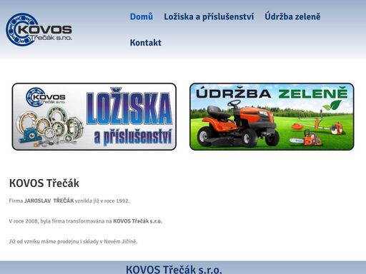 široký výběr ložisek a příslušenství na prodejně a e-shopu sídlícím v novém jičíně. profesionální údržba zeleně v novém jičíně a okolí