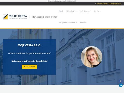 moje cesta s.r.o., simona kropáčková, účetnictví, mzdy, konference, semináře