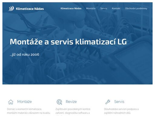 montáž a servis klimatizace lg