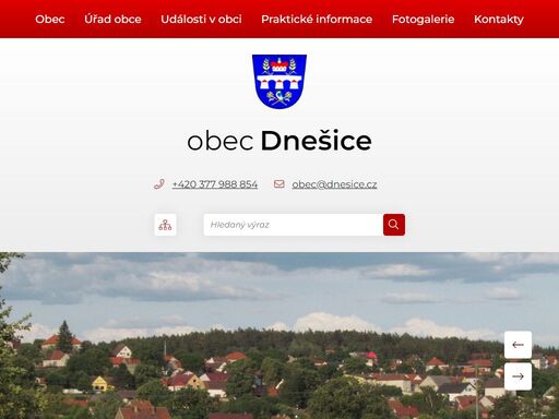 oficiální stránky obce dnešice