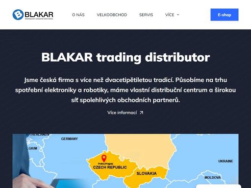 blakar trading je dovozce robotických produktů. distributor značek cleanmate, helpmation, raycop, hobot, iclebo, steamone, mammotion.