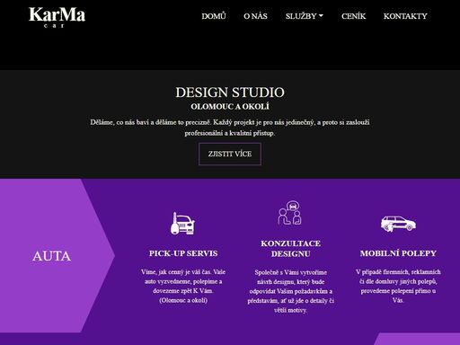 poskytujeme kompletní služby od návrhu grafického designu až po tisk a profesionální aplikaci fólií.