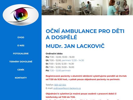 www.ocni-lackovic.cz