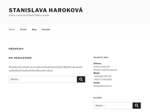 reality v kraji vína okolo pálavy aj inde