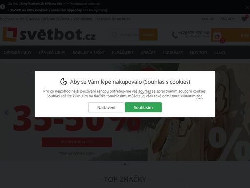 největší eshop s obuví v čr