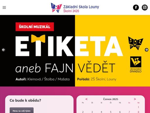 vítáme vás na naší školní webové stránce! základní škola louny, školní 2426 nabízí kvalitní vzdělání pro vaše děti. prohlédněte si naše aktivity, učební plány a zprávy ze školního života.”