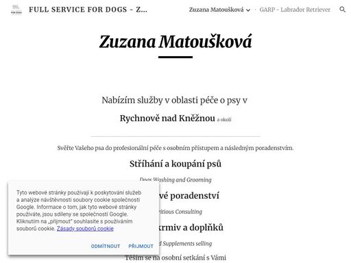 stříhání psů, výživové poradenství, prodej krmiv a doplňků v rychnově nad kněžnou.
dogs grooming, nutritive consultancy, feed and supplements selling