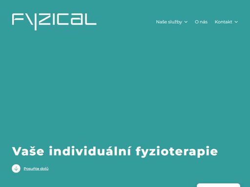 fyzical. vaše individuální fyzioterapie v praze a v liberci. pro naše pacienty hledáme individuální řešení dle aktuálních potřeb.