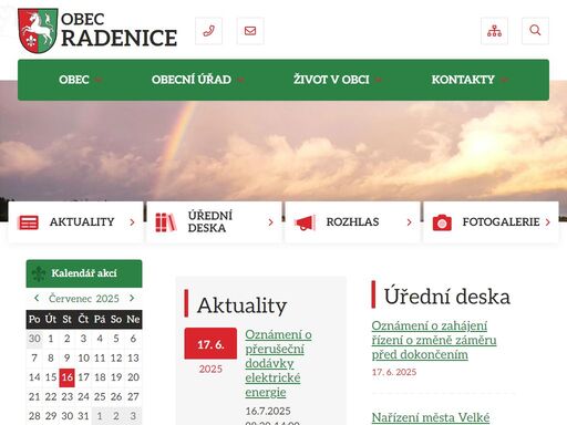 obec radenice