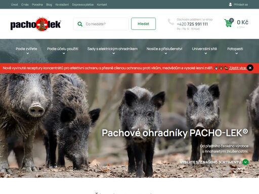 jsme český výrobce pachových ohradníků.