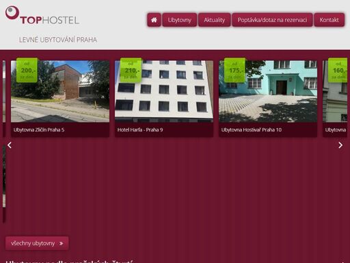nabízíme ubytování v praze pro turisty, zaměstnance i studenty. naše levné ubytovny v praze vám poskytnou dostatek pohodlí za bezkonkurenční ceny.