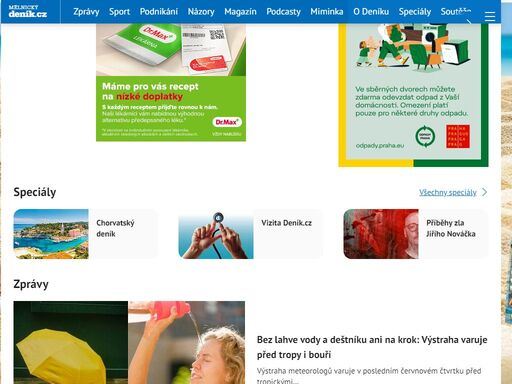 novinky a zprávy z mělníka a okolí. nejdůležitější informace a události z jednotlivých obcí, dění v politice, kultuře, sportu i v běžném životě.