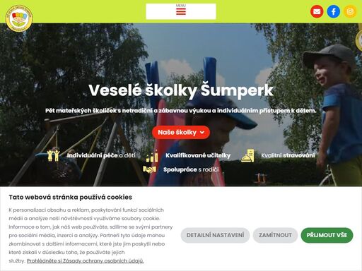 hledáte školku v šumperku pro vaše dítě? veselé školky představují 5 sdružených školek, které jsou tím pravým místem pro rozvoj dovedností vašeho dítěte.