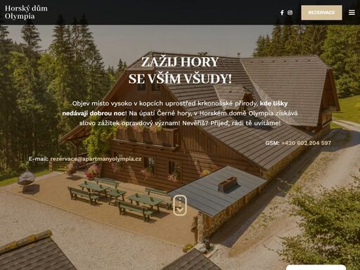 ubytování janské lázně v krkonoších - horské apartmány, které vás oslní svou přátelskou atmosférou a vytříbenou krkonošskou kuchyní.