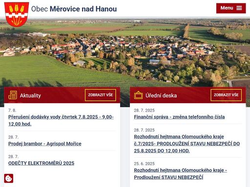 měrovice nad hanou jsou obec ležící v okrese přerov. mají 698 obyvatel a jejich katastrální území má rozlohu 7,9 km2. obec je v mikroregionu střední haná.