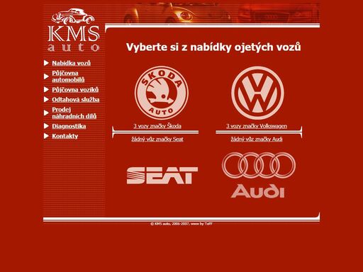 kms auto - firma se zabývá prodejem ojetých osobních automobilů. provozuje autobazar, autopůjčovnu, odtahovou službu, autodiagnostiku zaměřenou na opravy a úpravy řídících jednotek motorů, airbagu apod. dále půjčuje i vozíky pro přepravu automobilů. působíme v okolí ostravy, šenova.