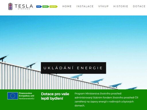komplexní servis solární technologie pro ukládání energie.