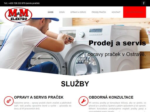 mam elektro nabízí prodej a servis – opravy praček a ledniček v ostravě. jsme malá rodinná firma, které záleží na maximální spokojenosti zákazníků.