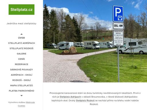 stellplatz adršpach a stellplatz rozkoš