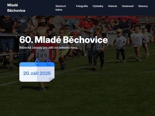 závody mladé běchovice
