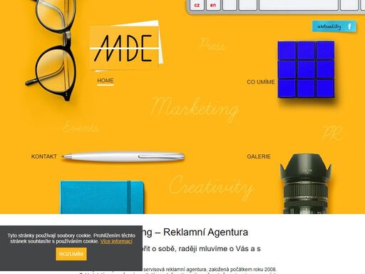 česká reklamní agentura založená v roce 2008. nabízíme grafické a kreativní služby, zpracování marketingové strategie a průzkumu, online marketing, seo, pr, produkce, tiskový servis a mnoho dalšího.