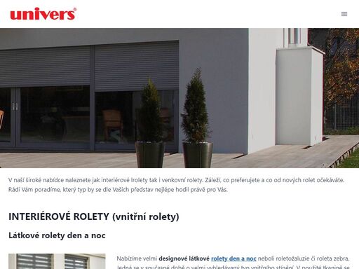 venkovní rolety vyrábíme na míru. věděli jste, že pokud máte předokenní rolety ve správné kvalitě, poskytnou vám více, než jen variabilní zastínění?