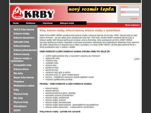 naše firma se zabývá prodejem a stavbou krbů