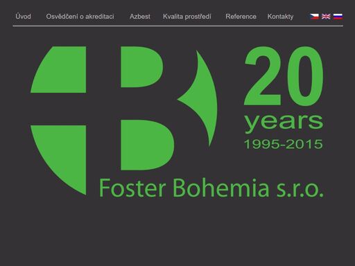 webová prezentace foster bohemia
      s.r.o.
