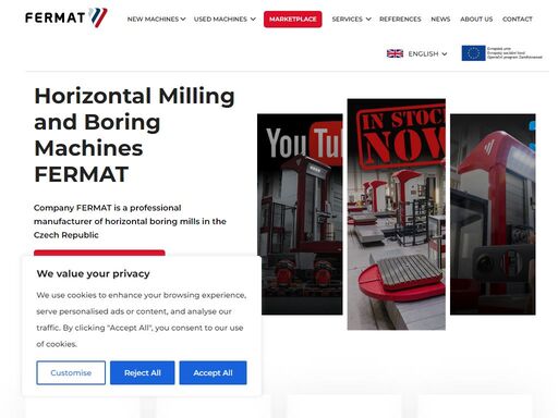 comapny fermat is a professional manufacturer of horizontal boring mills in the czech republic | fermatmachinery.com