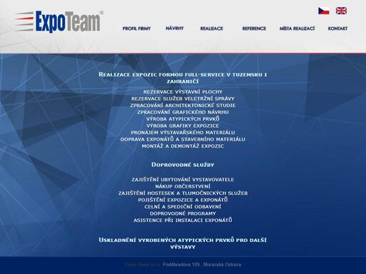 realizace v?stavn?ch expozic, v?stavn? st?nky, v?stavy, expozice