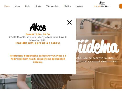 česká kuchyně a mezinárodní speciality v centru liberec. každý den nové menu, rychlé servírování a příjemné prostředí v oc plaza. obědy i jídlo s sebou! to je jíídelna