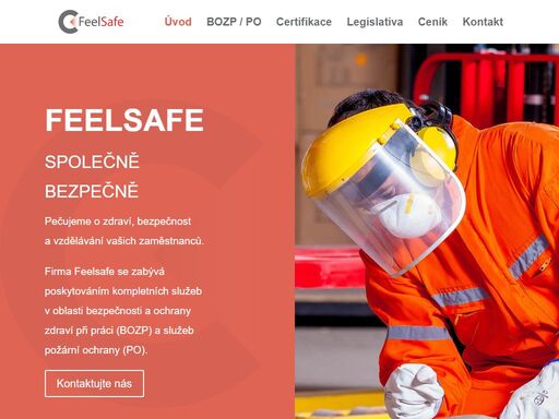pečujeme o zdraví, bezpečnost a vzdělávání vašich zaměstnanců. firma feelsafe se zabývá poskytováním kompletních služeb v oblasti bezpečnosti a ochrany zdraví při práci (bozp) a služeb požární ochrany (po).