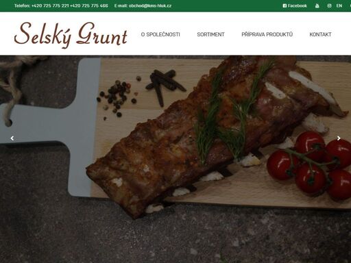 oficiální stránky produktové řady selský grunt firmy kms spol. s r.o.