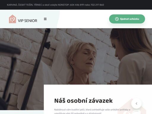 osobní asistence pro seniory