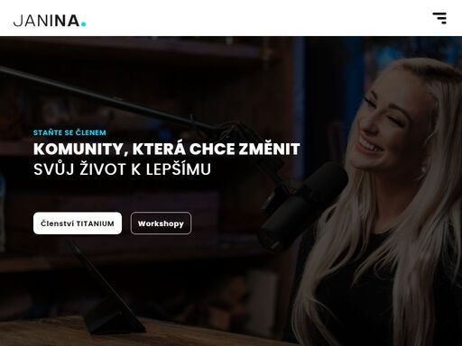 přidejte se k naší komunitě janiny hradiské a objevte, jak změnit život k lepšímu. prozkoumejte naše workshopy, programy a inspirativní příběhy pro váš osobní růst.