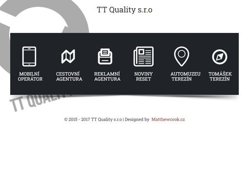 ttq nabízí širokou nabídku služeb - mobilní operátor, cestovní agenturu, reklamní agenturu a wifi internet pro město terezín
