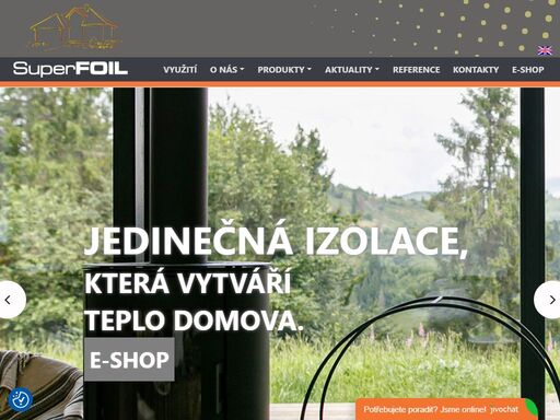 superfoil cz | jediněčná technologie | izolace | tepelná izolace | reflexní izolace | reflexní tepelná izolace | vícevrstvé reflexní izolace | reflexní folie | folie superfoil | izolace superfoil | zateplení střechy | zateplení domu