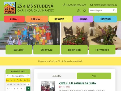zš a mš studená