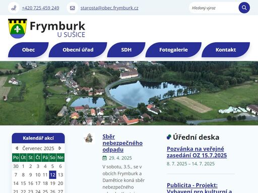 obec frymburk