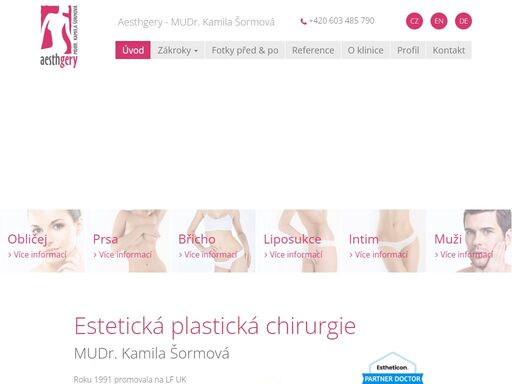 provádíme jednoduché kosmetické korekce až po složité zákroky plastické a estetické chirurgie. ordinace plastické chirurgie plzeň.