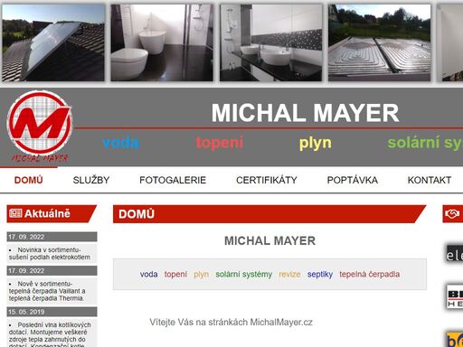 představení firmy michal mayer