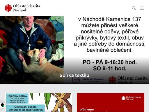 charita, náchod