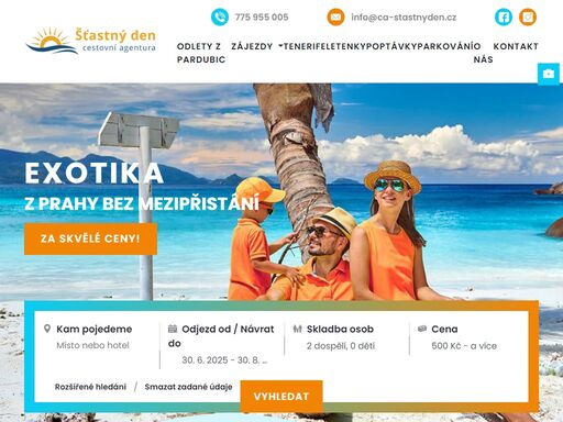 vaše perfektní dovolená plná zážitků