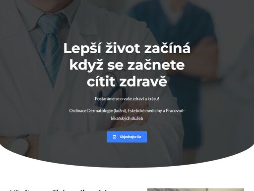 nově otevřená dermatologie a estetická medicína - krátké objednávací termíny! nejvýhodnější pracovně lékařské prohlídky - ordinace a výjezdy po celé čr.