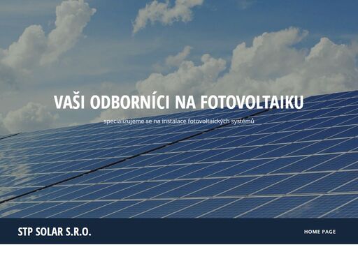 dodavatel fotovoltaických systémů a jejich instalace