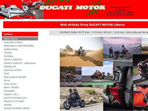 www.ducatimotor-liberec.cz
