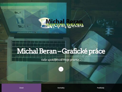 michal beran grafické práce, návrhy tiskových materiálů