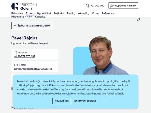 potřebujete pomoc s financováním nového bydlení? kontaktujte hypotečního experta václav šimek, tel. +420 728 837 817, který vám pomůže nejen s hypotékou.