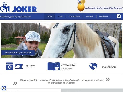 chráněné dílny joker cheb poskytují náhradní plnění, osobní asistenci, sociální služby, chráněná pracovní místa.