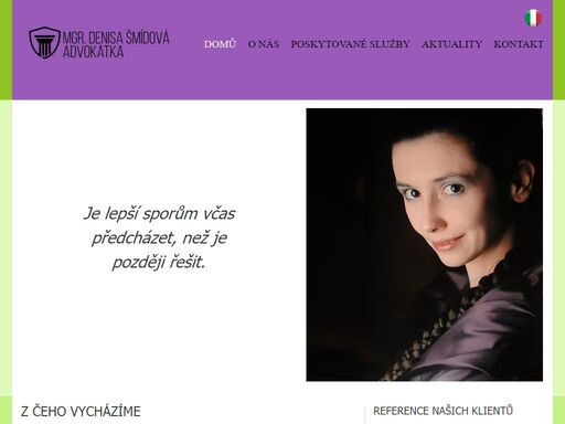 webové stránky advokátní kanceláře v brně zaměřené zejména na generální praxi soukromého práva. informace o poskytovaných službách, aktuality a kontakty.